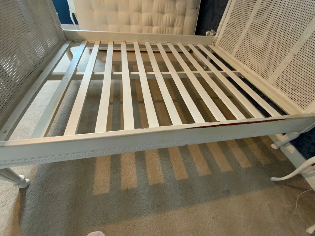 King Size French Style Shabby Chic Bed - Image 3