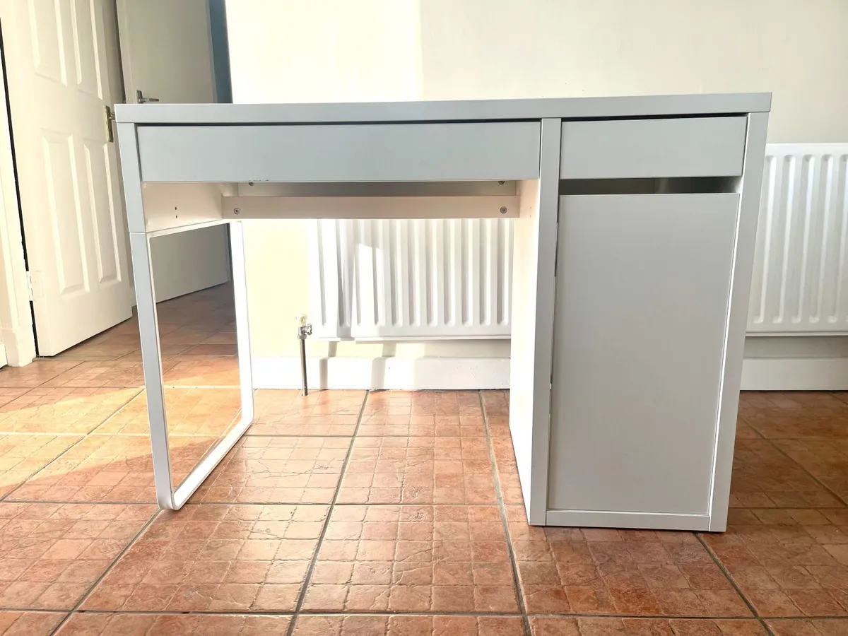 IKEA MICKE Desk – White – Excellent Condition - Image 1