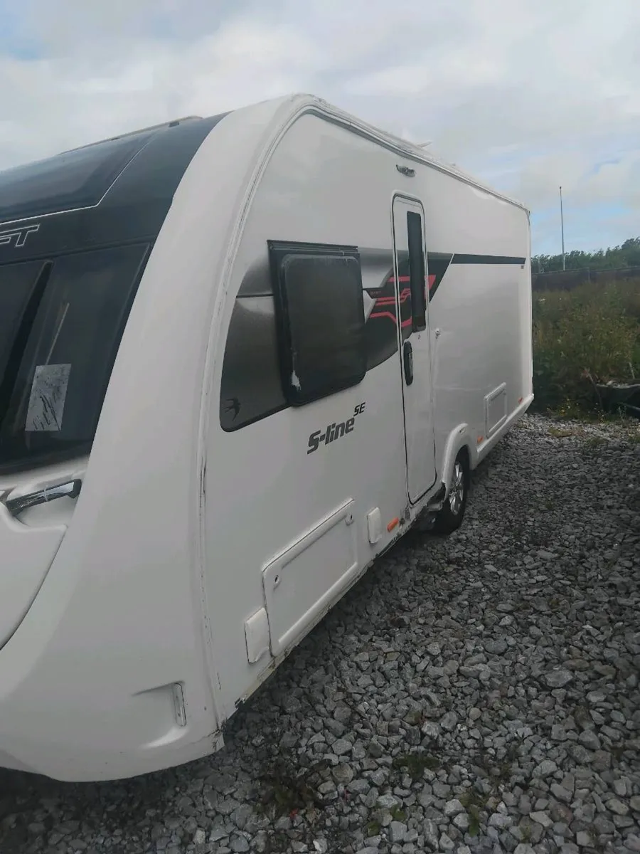 swift sline caravan light damage - Image 1