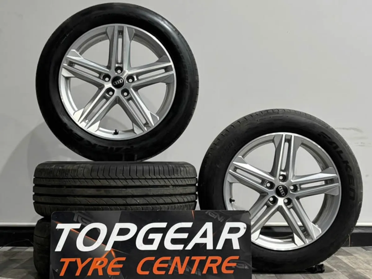 19" GENUINE AUDI Q5 S-LINE Alloy Wheels & Tyres - Image 1