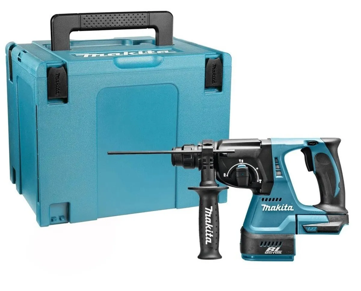 Makita Brushless 18v SDS+ & Makpac Case - New