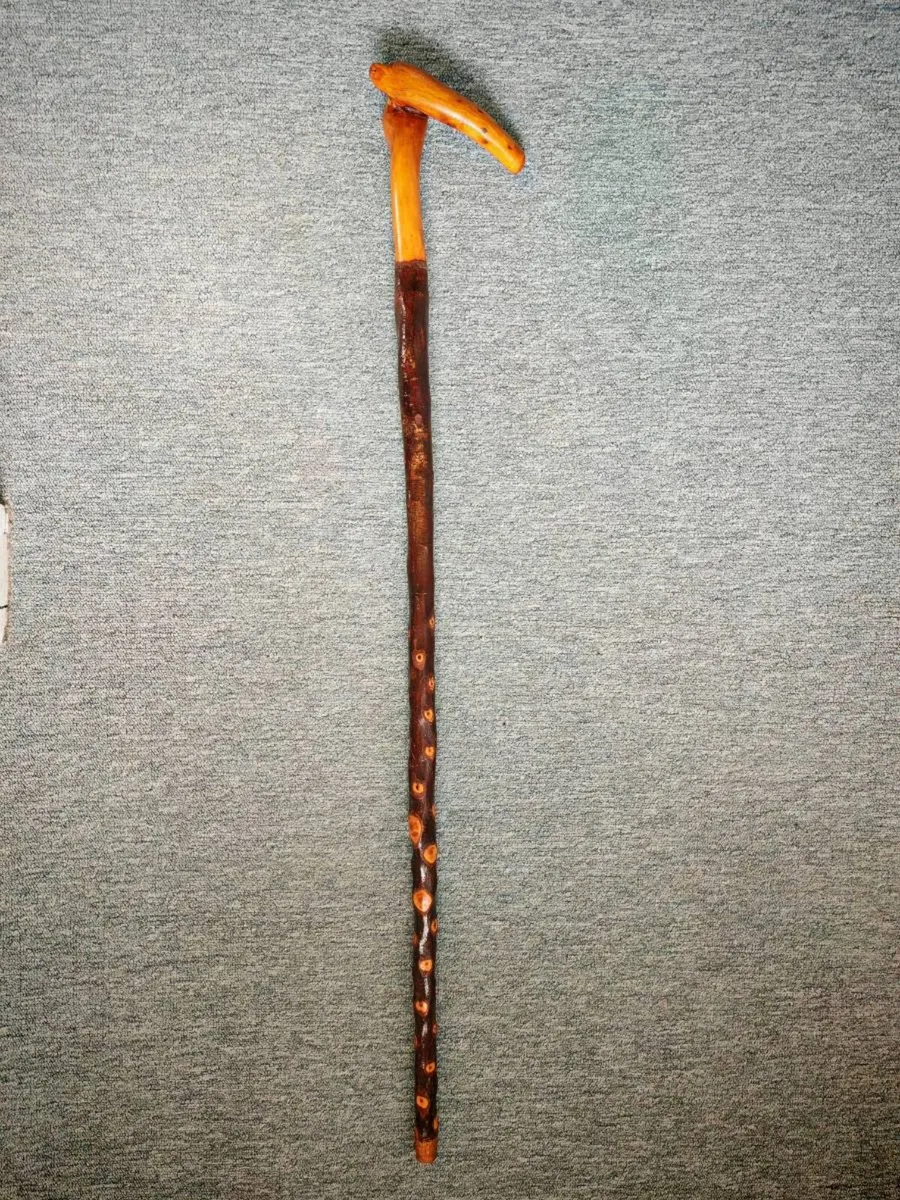 Hand Crafted Blackthorn Walking Stick - Image 3