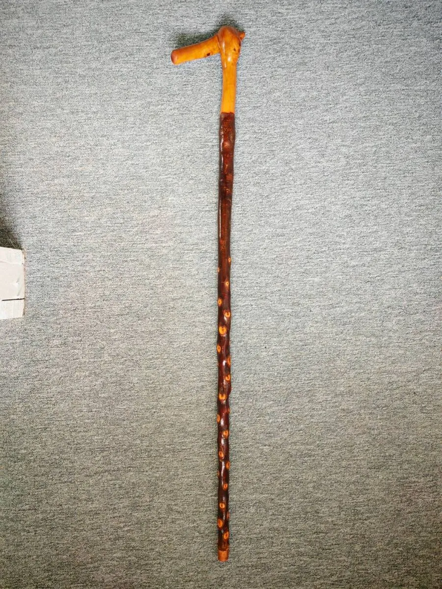 Hand Crafted Blackthorn Walking Stick - Image 4