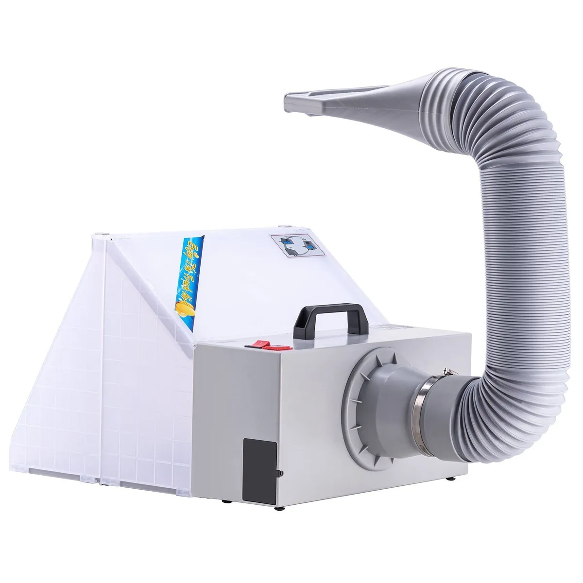 Portable Airbrush Spray Booth LED Fan Hobby Kit - Image 2