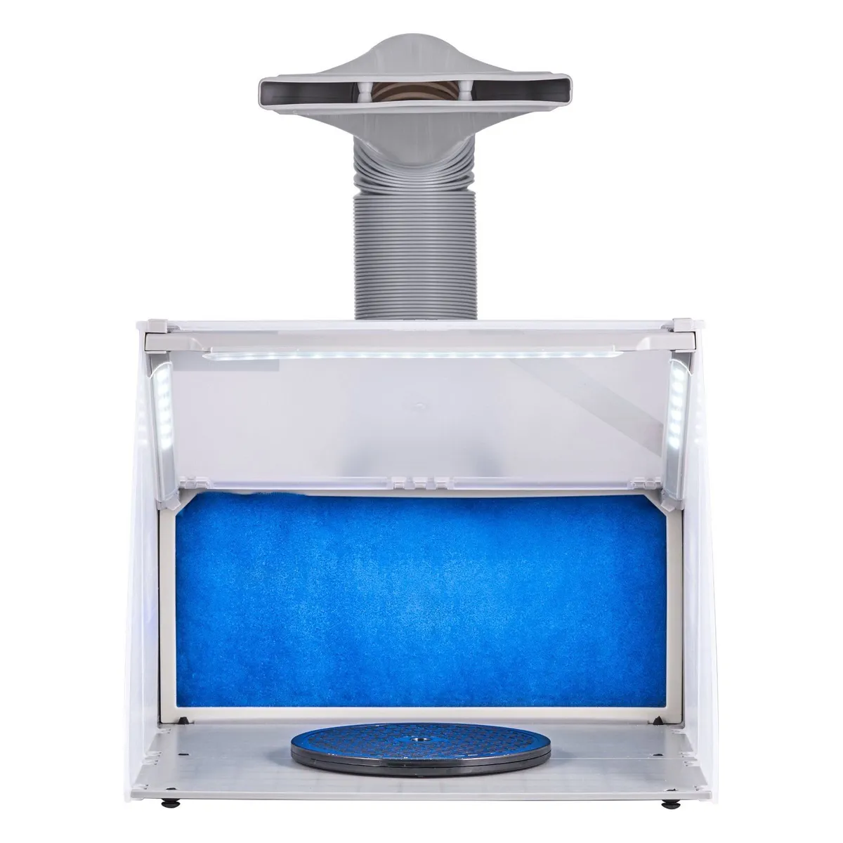Portable Airbrush Spray Booth LED Fan Hobby Kit - Image 4