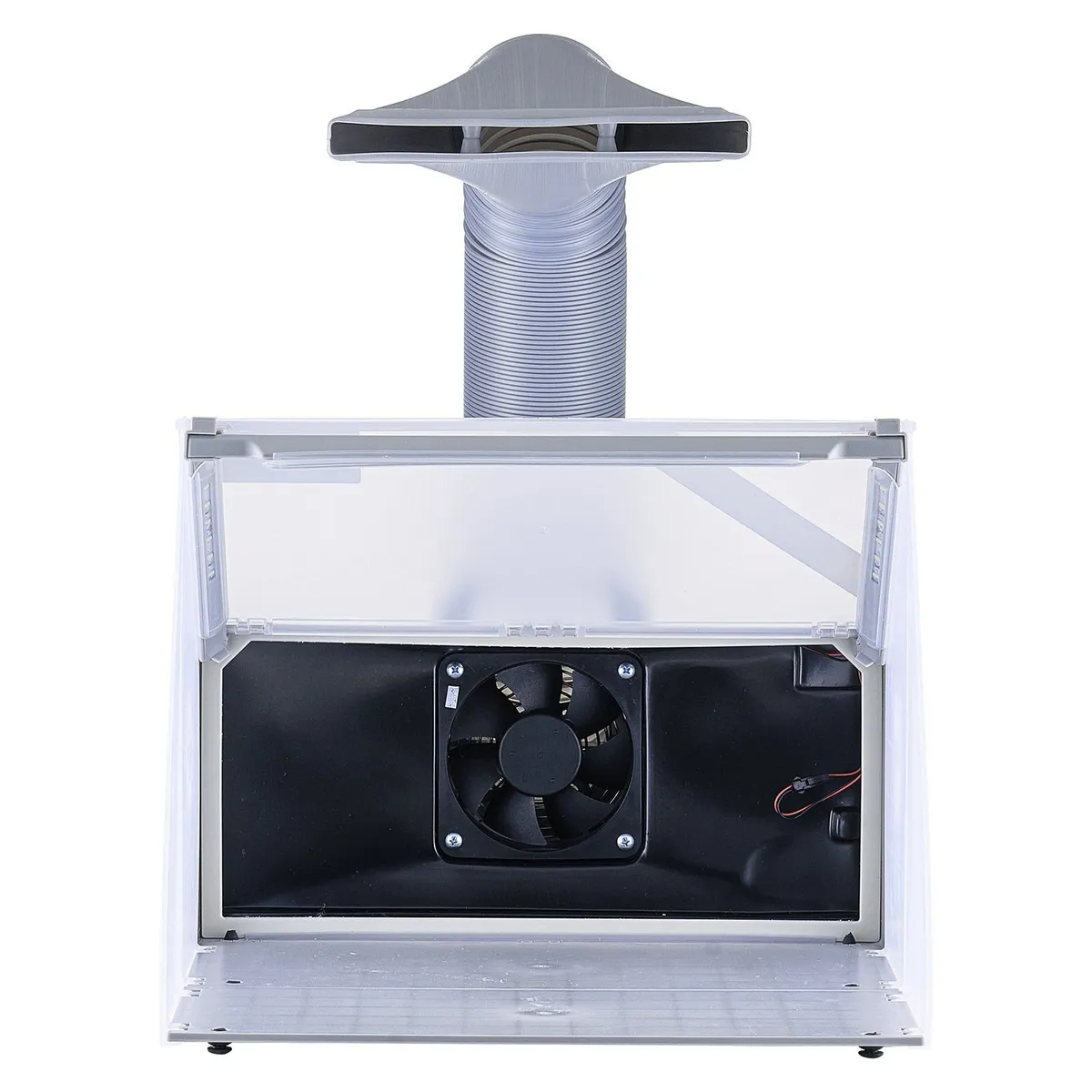 Portable Airbrush Spray Booth LED Fan Hobby Kit - Image 3