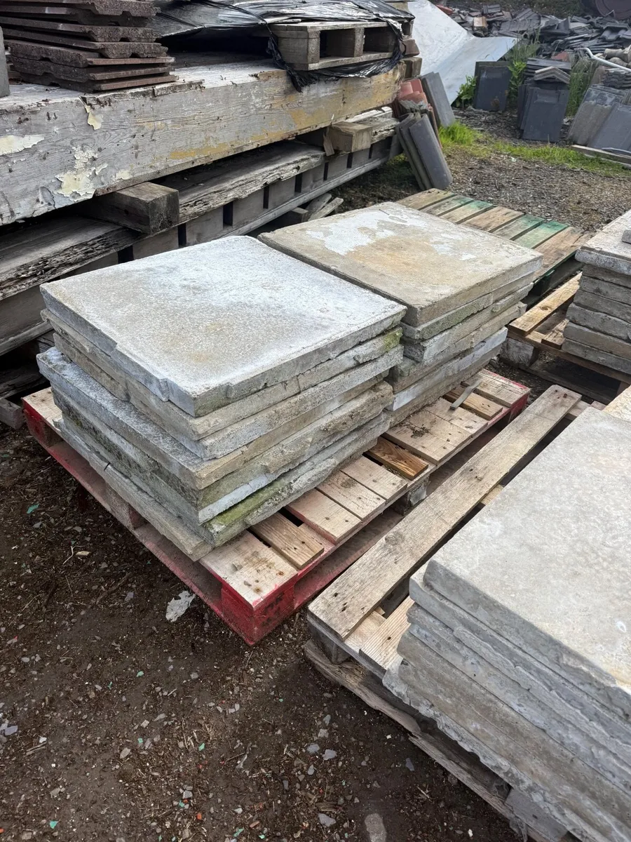 Reclaimed concrete flags - Image 4