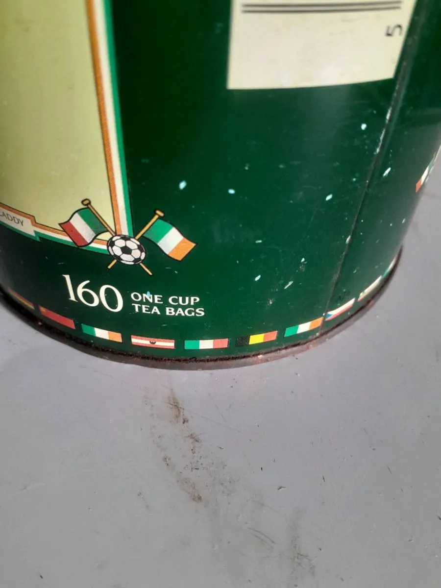 1990 world cup  advertising  tin - Image 3