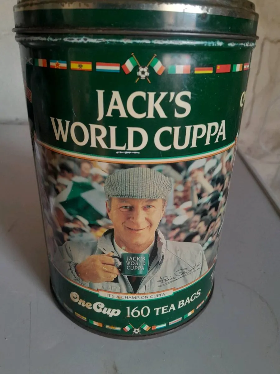 1990 world cup  advertising  tin - Image 2