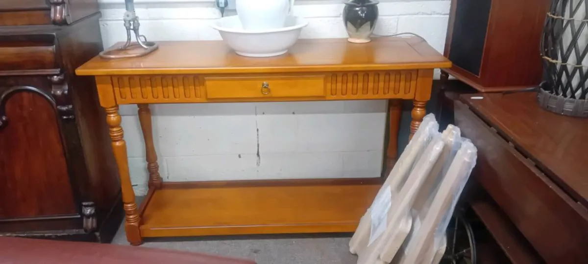 Large Decorative Console Table - Image 1