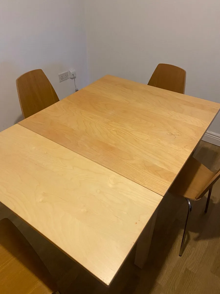 Wooden retractable table - Image 3
