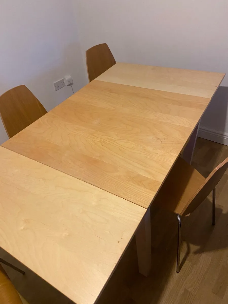 Wooden retractable table - Image 4