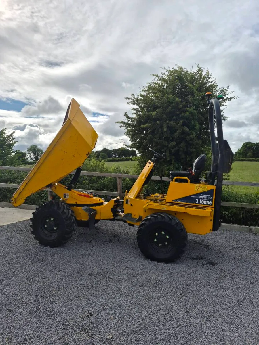Thwaites 3 Ton Swivel Dumper - Image 3