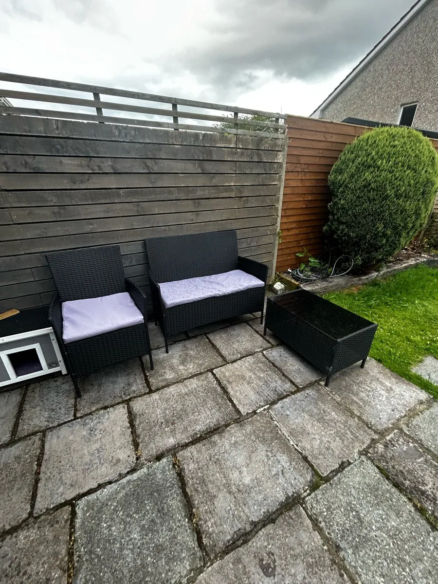 Rattan Effect Garden Furniture - Image 1