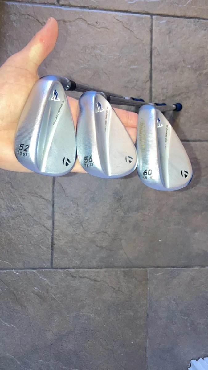 Taylormade Milled Grind 3 Wedges - Image 1