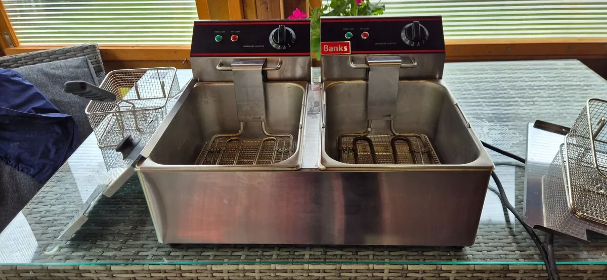 Banks electric twin tank fryer - Image 3