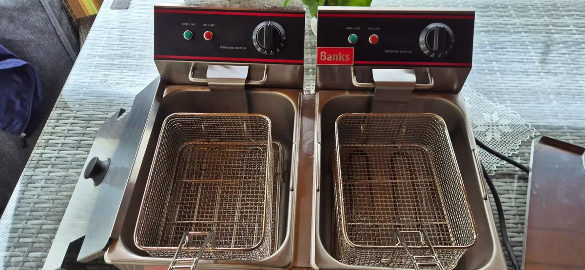 Banks electric twin tank fryer - Image 4