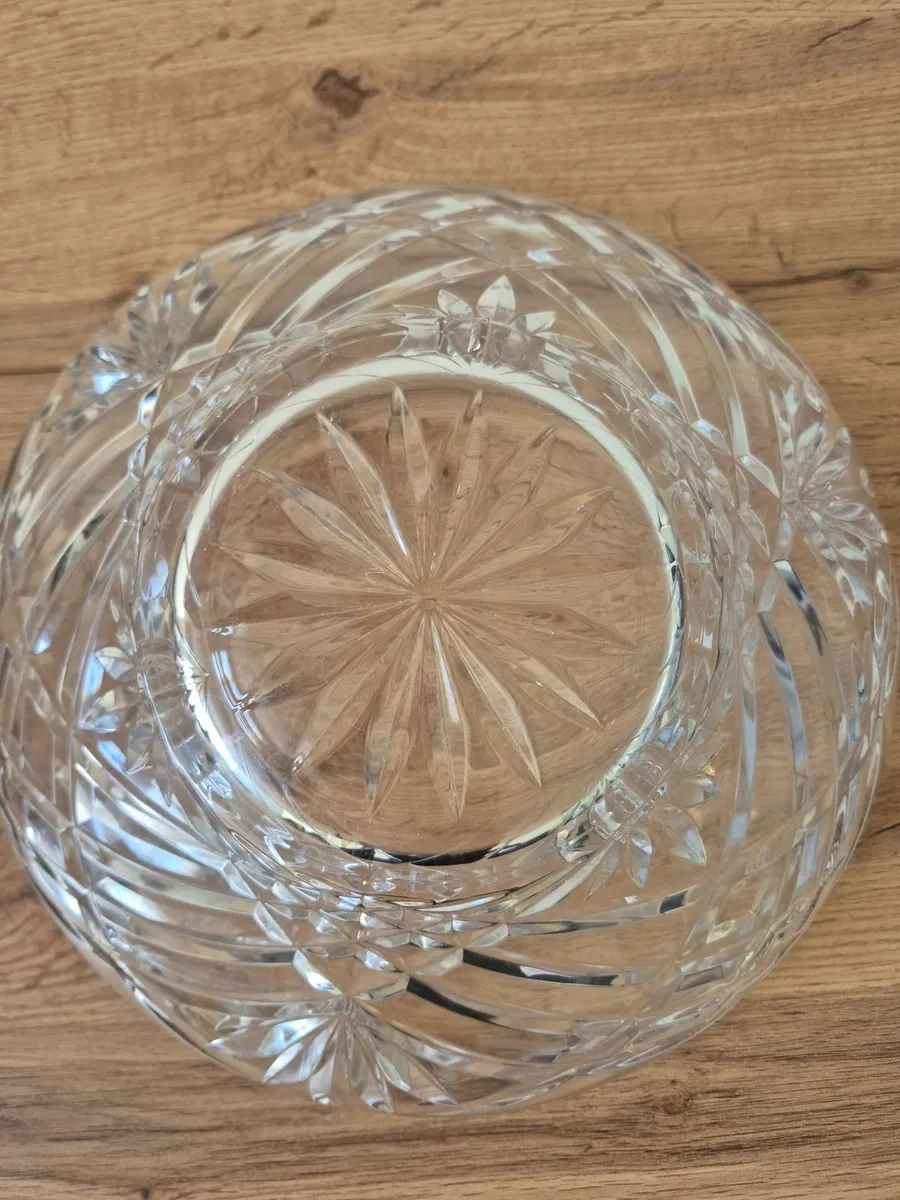 Crystal Glass vintage bowl - Image 3