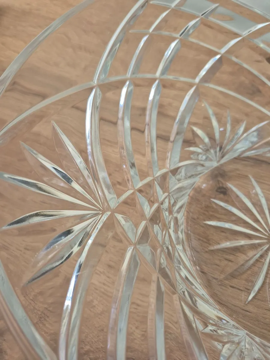 Crystal Glass vintage bowl - Image 4