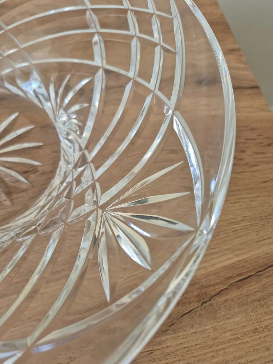 Crystal Glass vintage bowl - Image 2