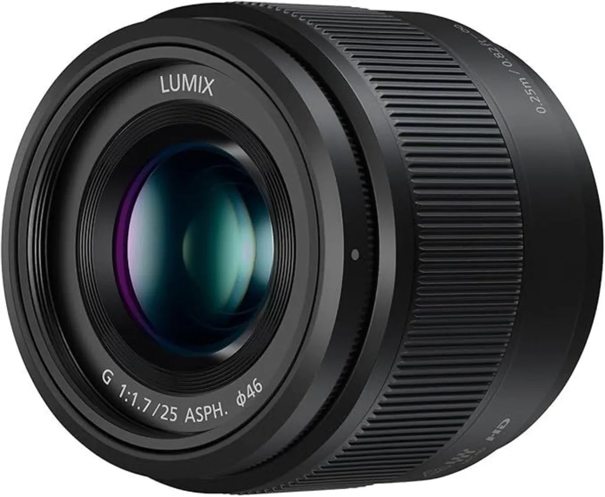 Lumix G 25mm F1.7 Camera Lens - Image 1