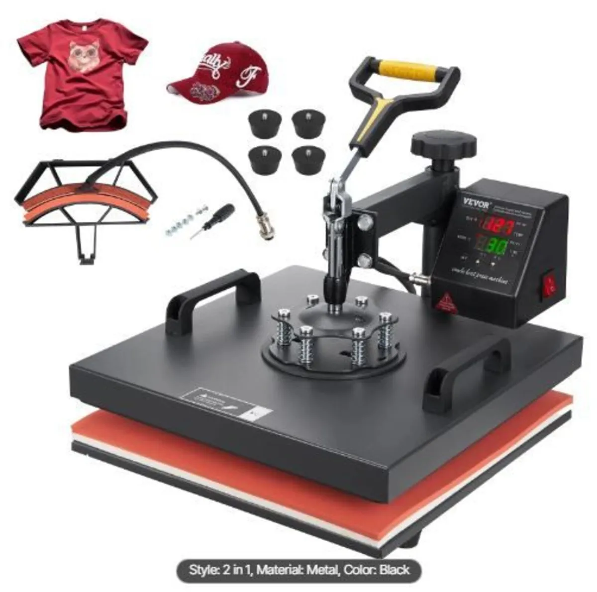 Heat Press Machine, 15x15inch / 38x38cm - Image 1