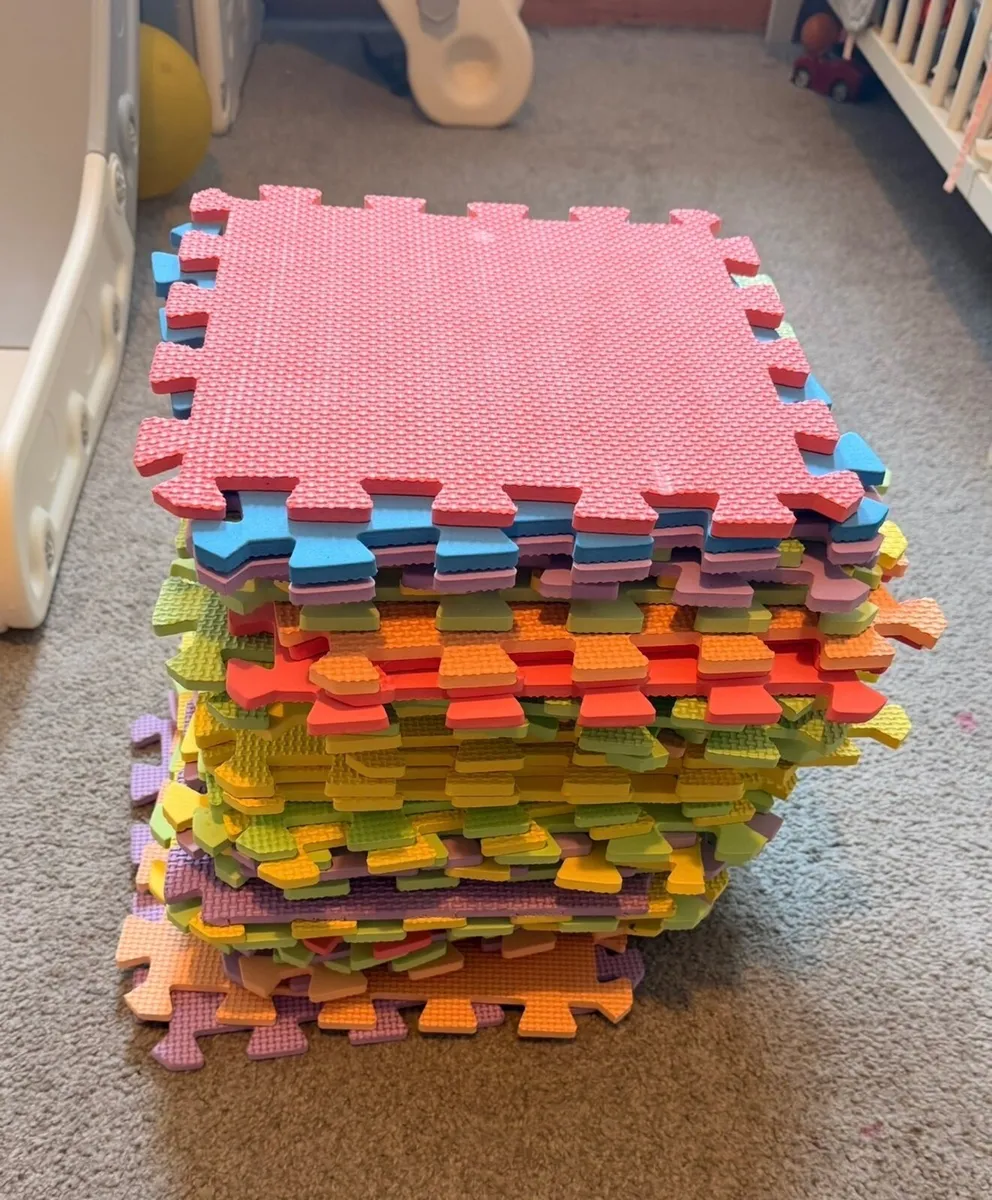 Pack of Kids Soft Foam Floor Mat
