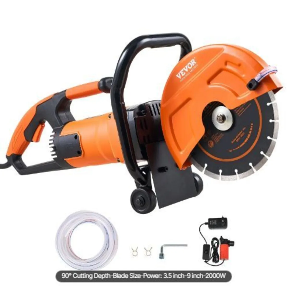 9"/22.9 cm Electric Concrete Saw - Image 4