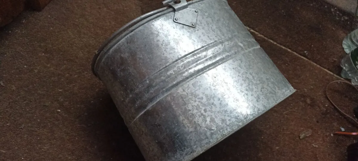 Galvanized Mop Pail - Image 1
