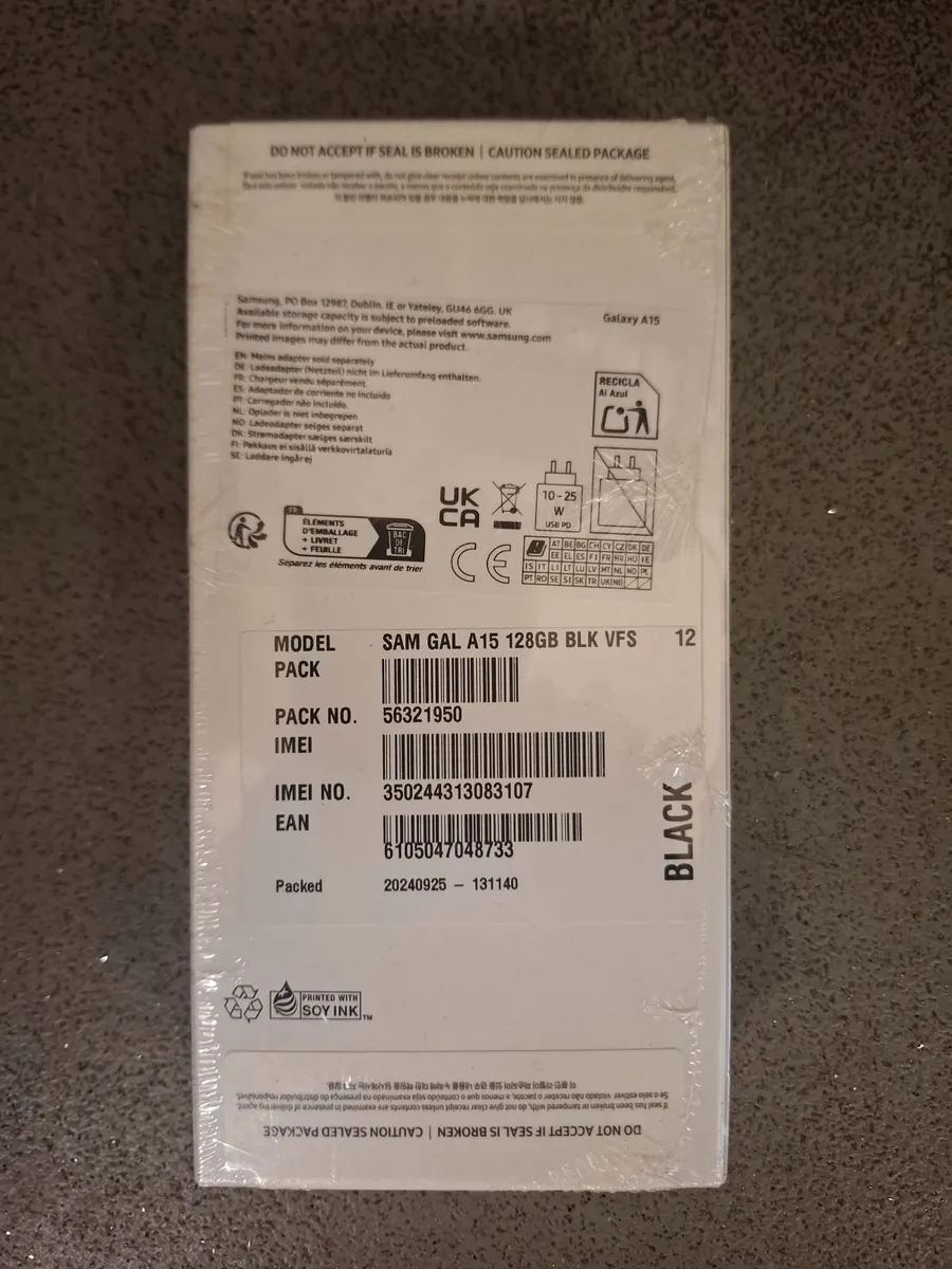 Samsung A15 Brand New in box - Image 2