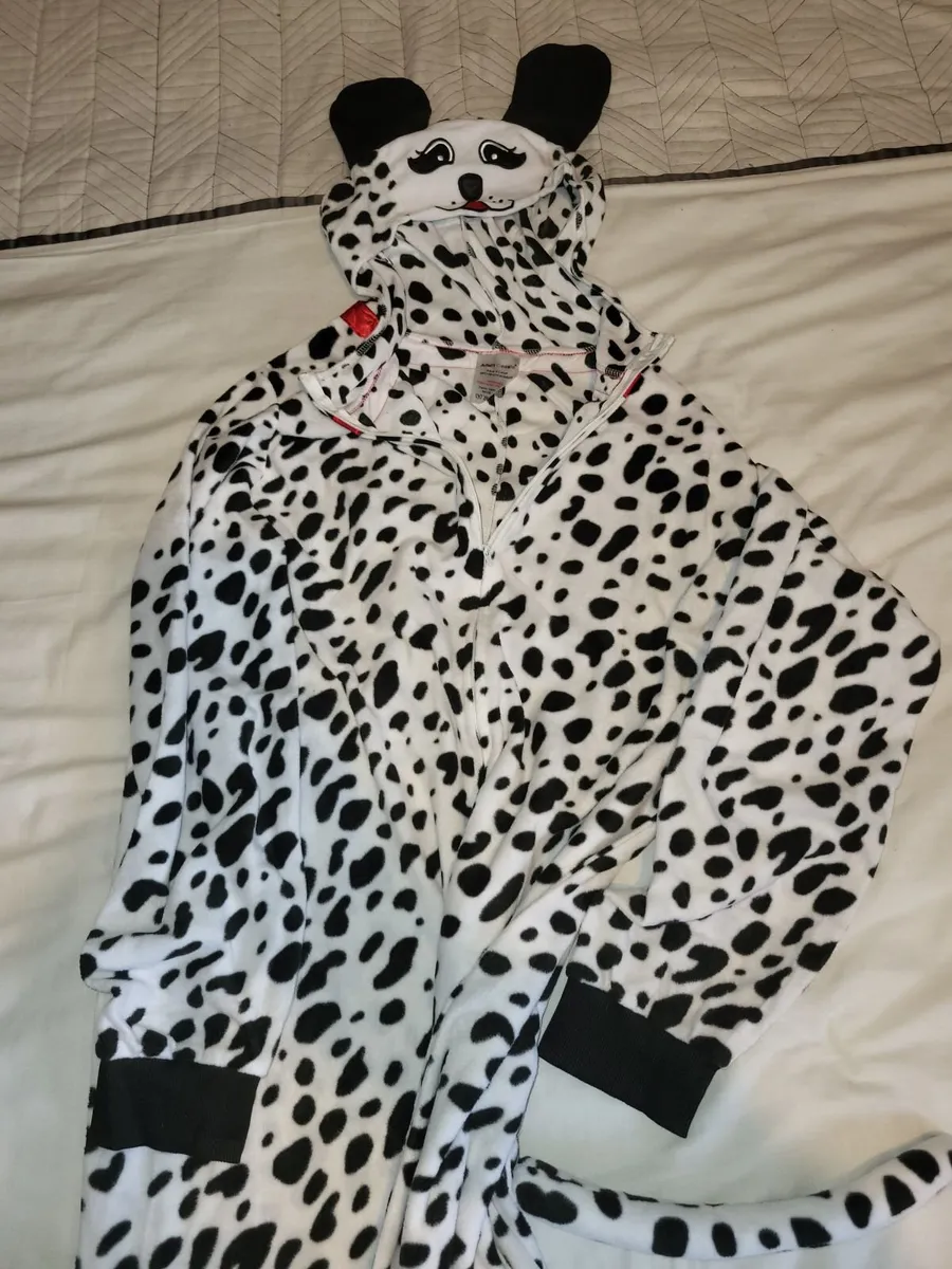 Dalmation Adult Onesie (Costume) - Image 1