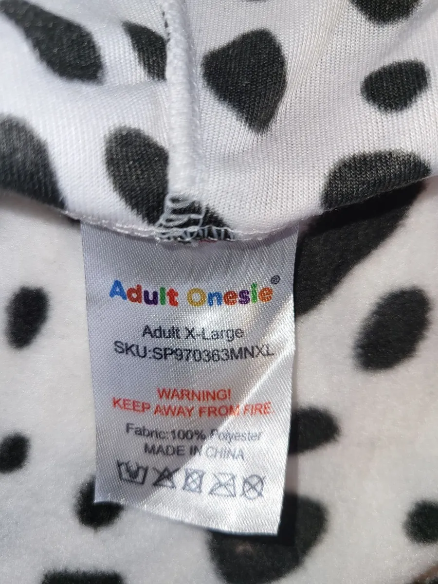 Dalmation Adult Onesie (Costume) - Image 4