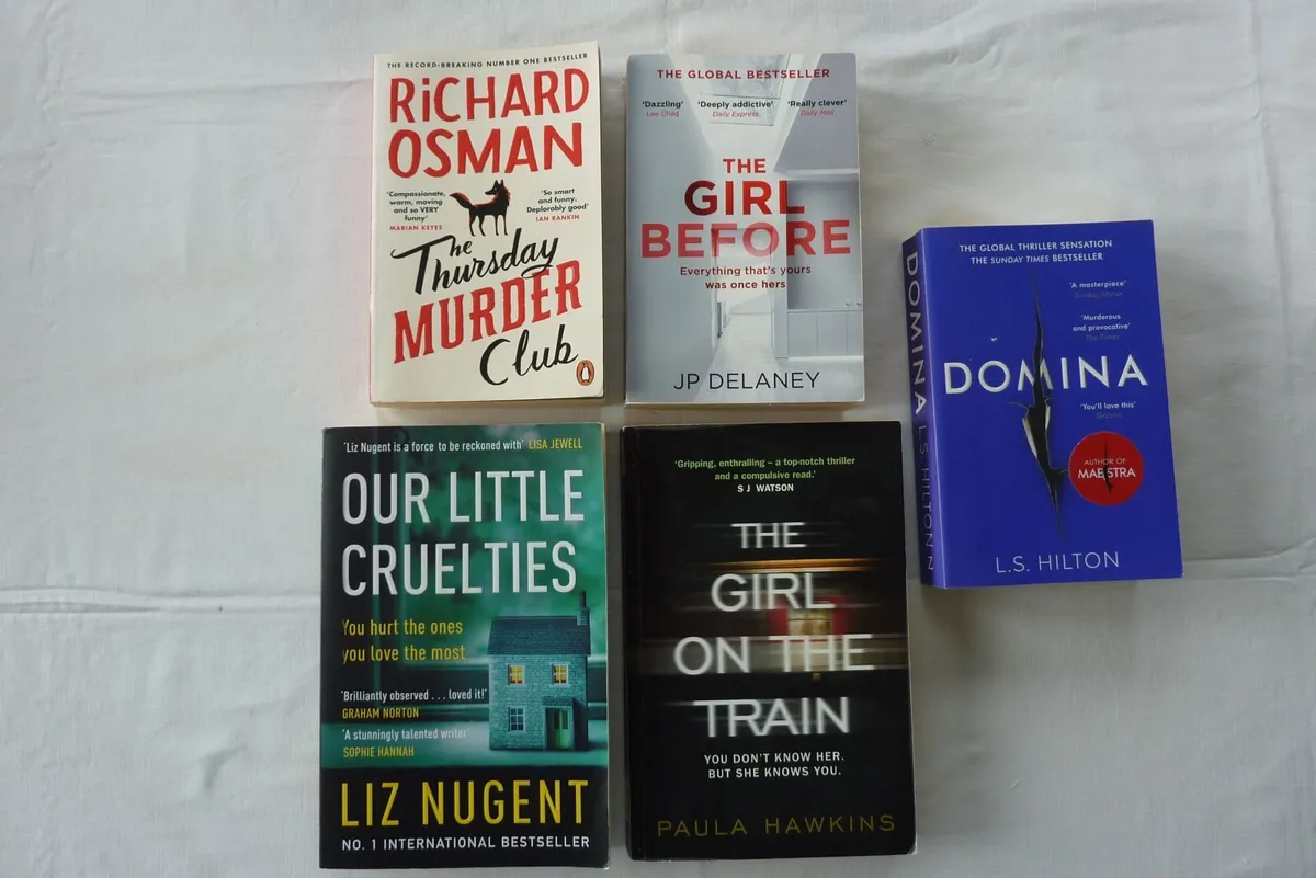 Crime novels and real crime books - Image 1