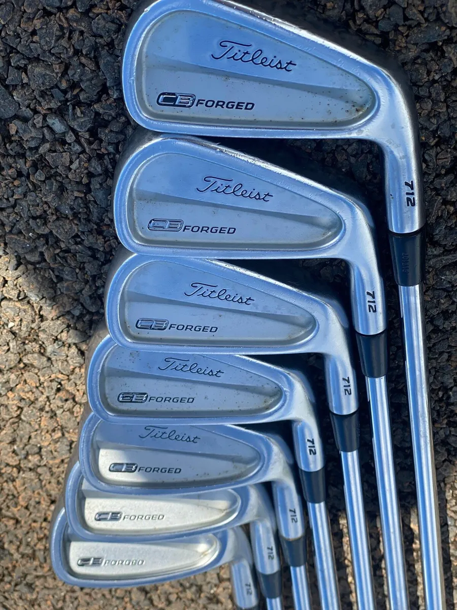 Titleist 712 CB Forged Irons - Image 1
