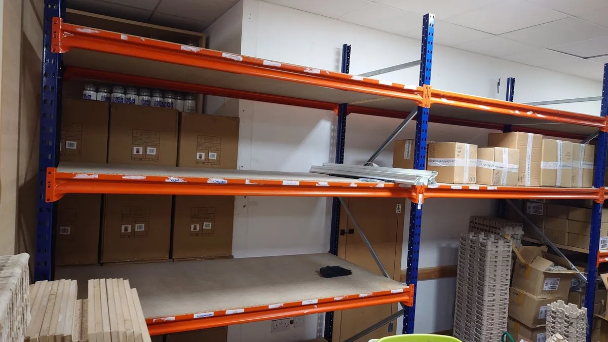 Longspan Warehouse shelving - Image 2
