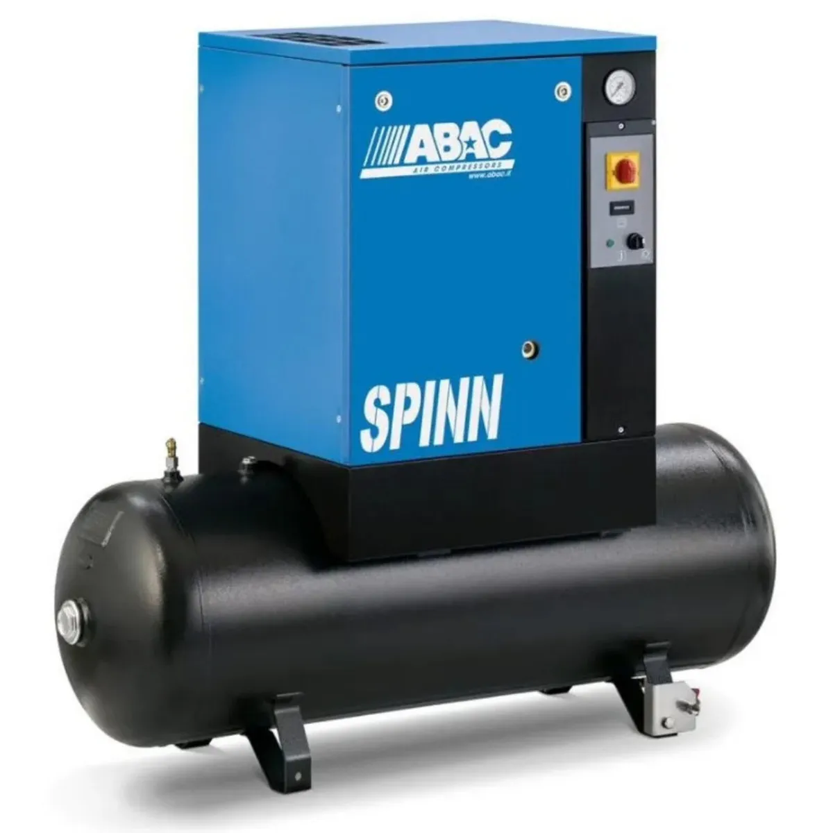SALE! ABAC Spinn 270 Litre Screw Compressor 5.5HP - Image 1