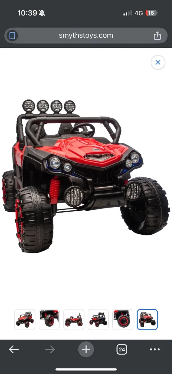 UTV Quad Bike 22.2V Lithium Electric Ride-On - Image 4