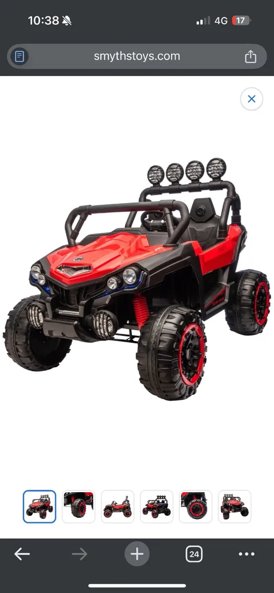 UTV Quad Bike 22.2V Lithium Electric Ride-On - Image 2