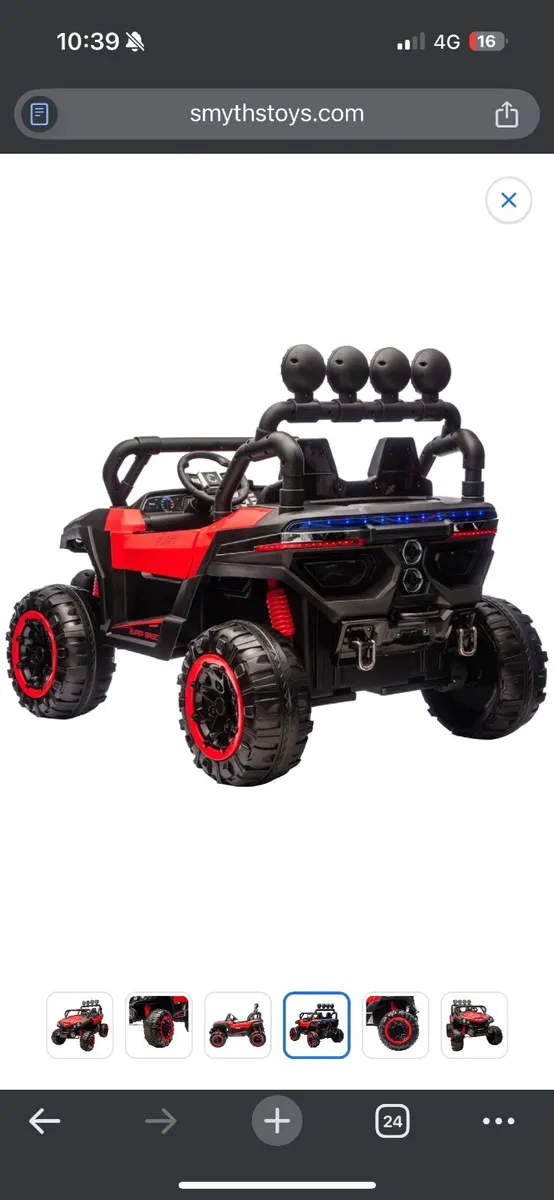 UTV Quad Bike 22.2V Lithium Electric Ride-On - Image 3