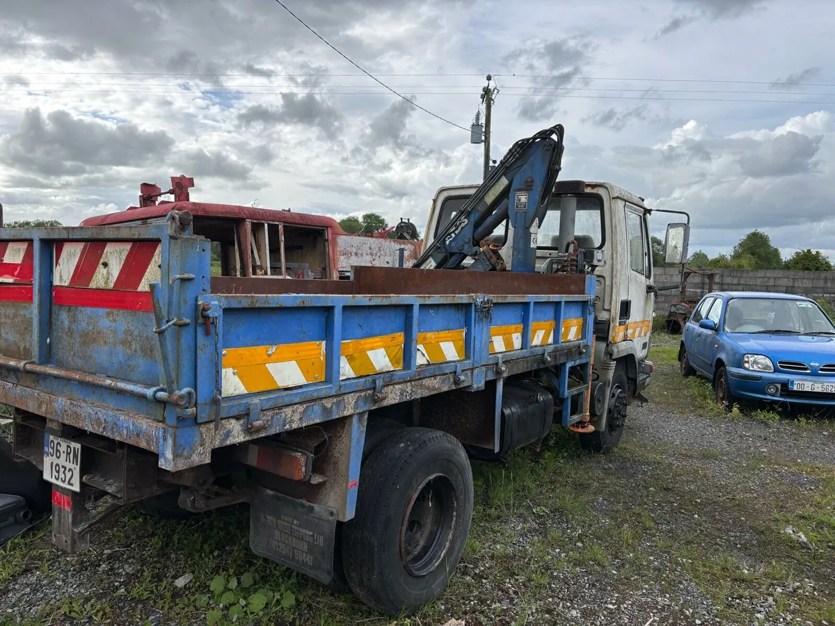 Leyland Daf 45/130 Turbo with Crane and tipper - Image 3