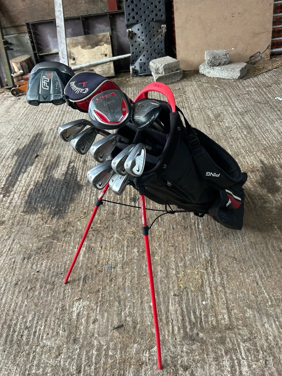 Full Golf Set and Bag - Image 1