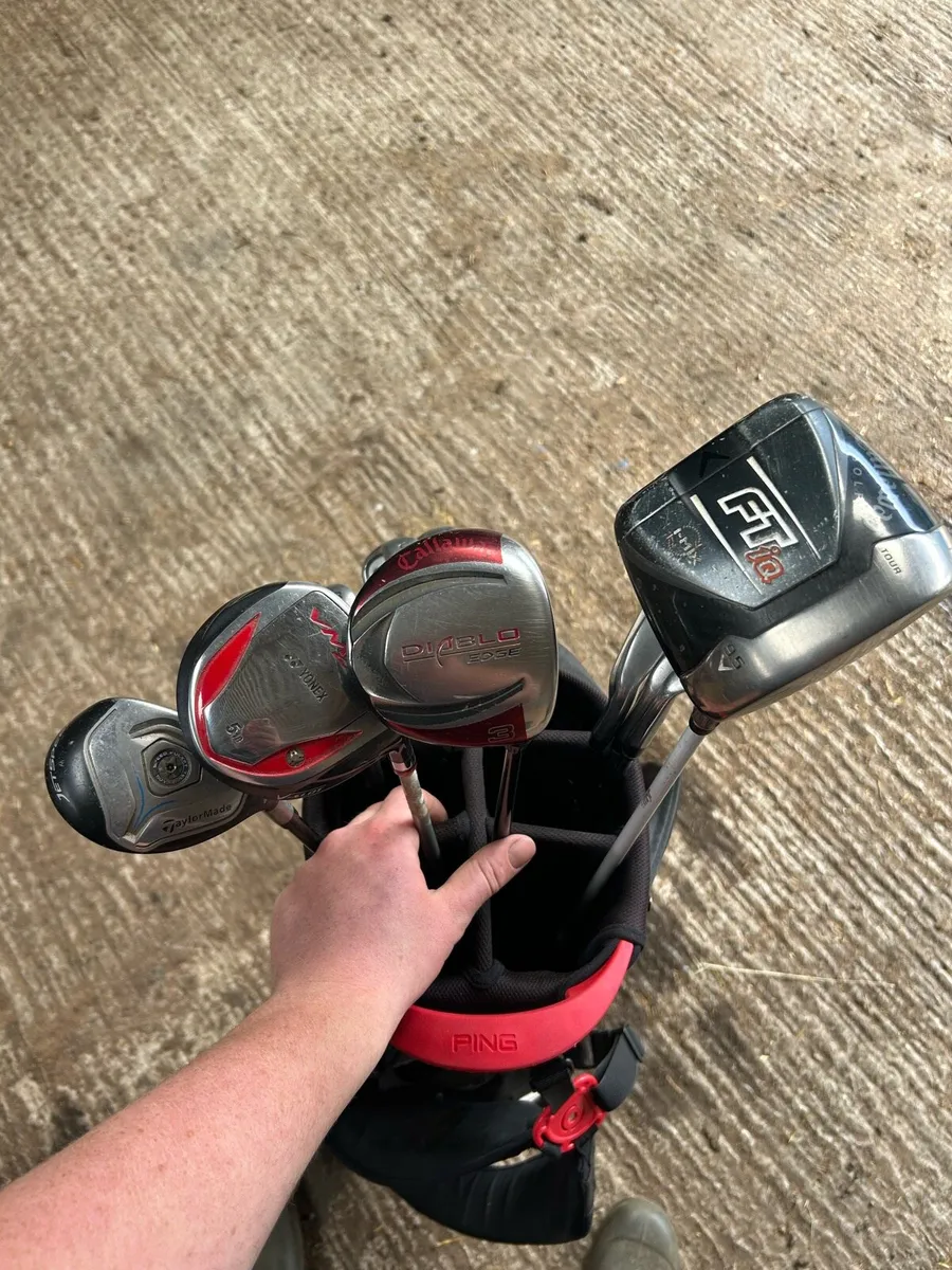 Full Golf Set and Bag - Image 3