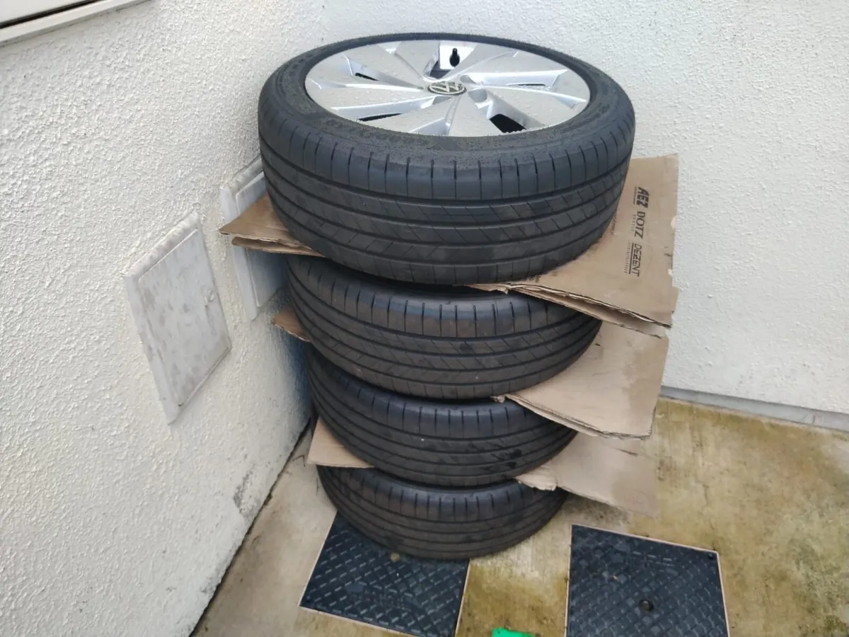 BRAND NEW GOODYEAR 17” ALLOY WHEELS FULL SET - Image 3