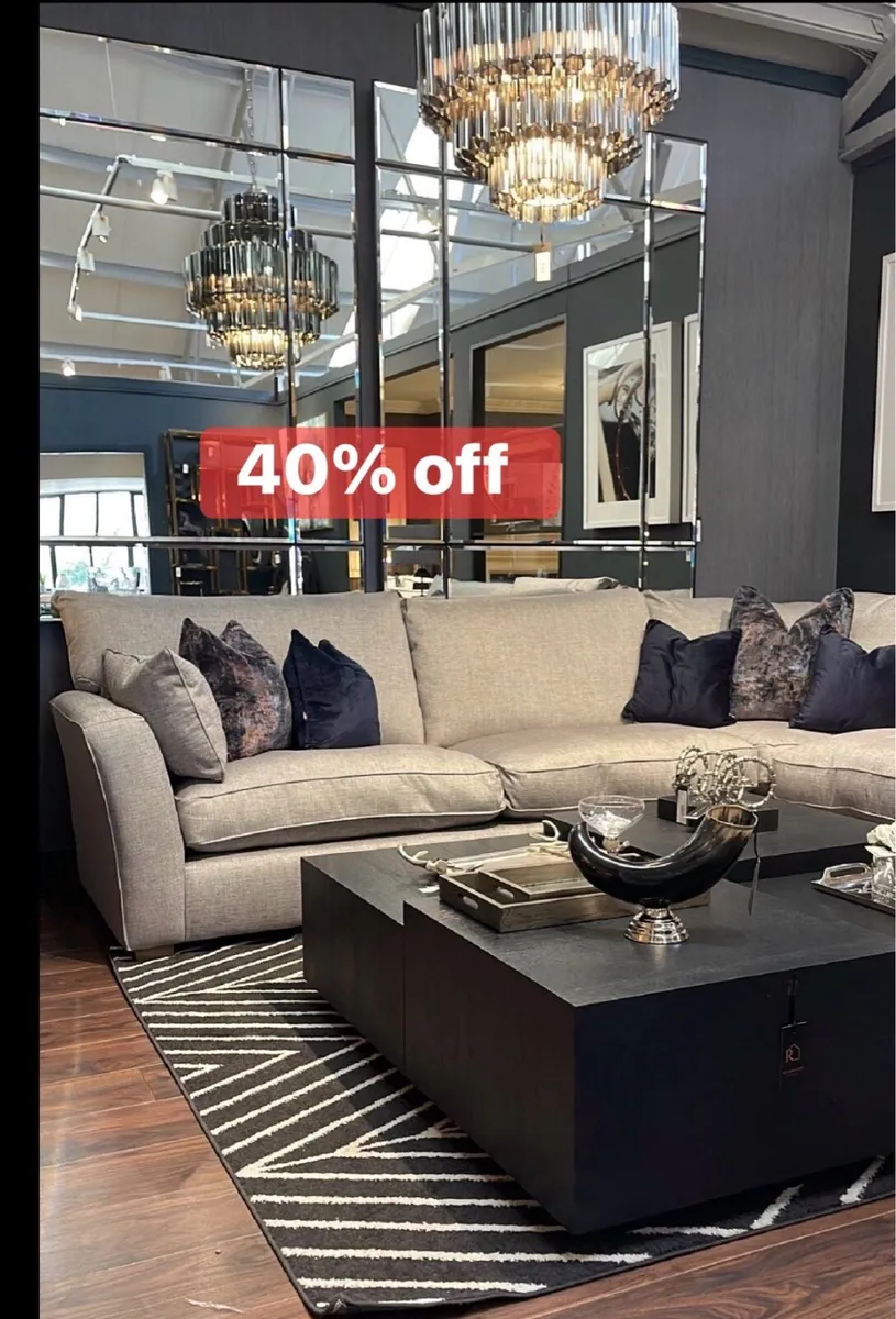 Corner sofa massive oversized new 40% off - Image 4