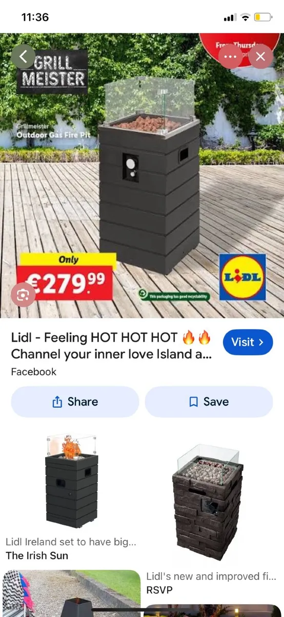 Outdoor fire - Image 1
