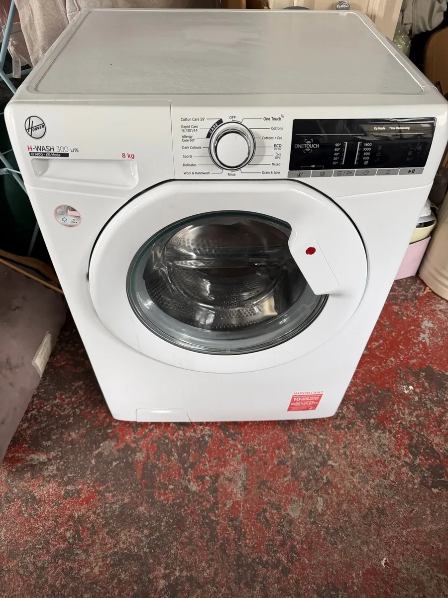 Hoover washing machine - Image 1