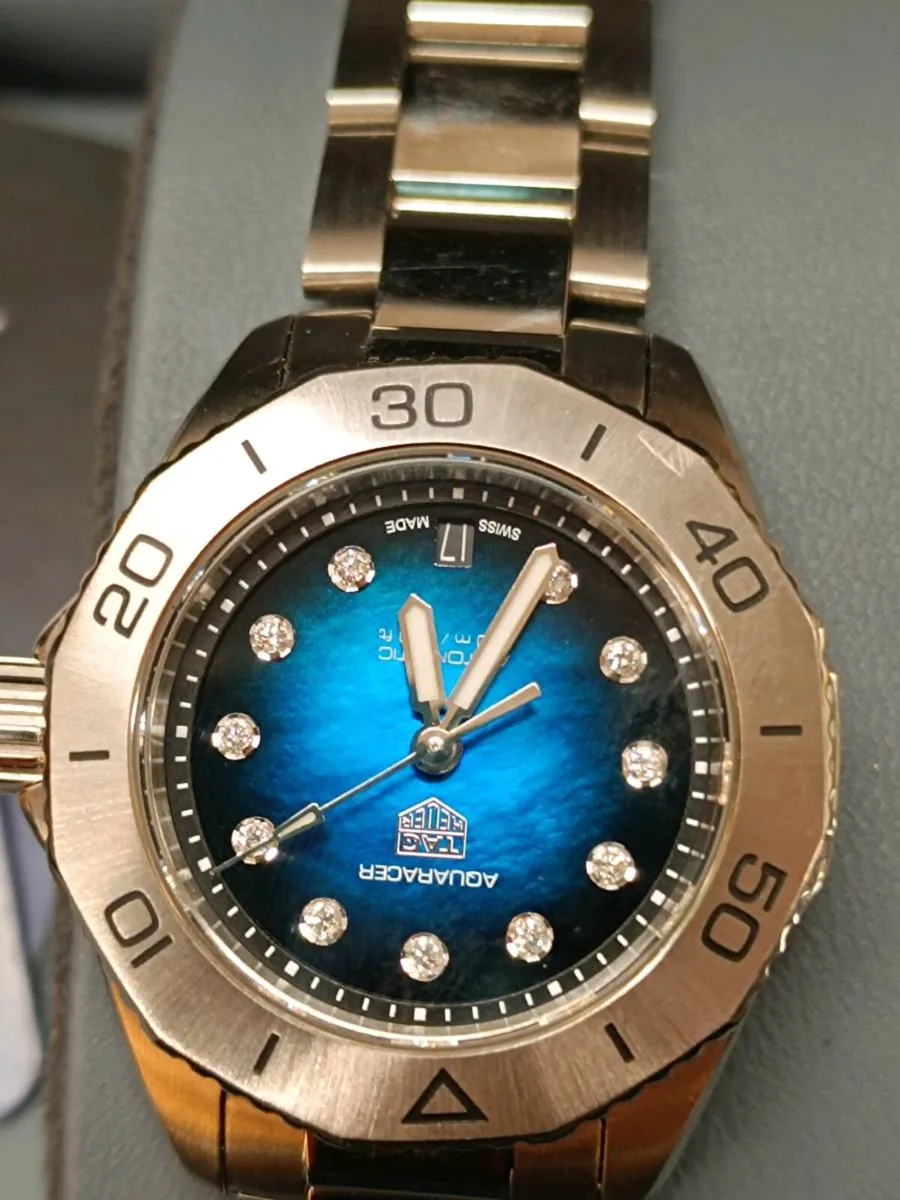 Tag Heuer Aquaracer Automatic Diamond Watch - Image 1