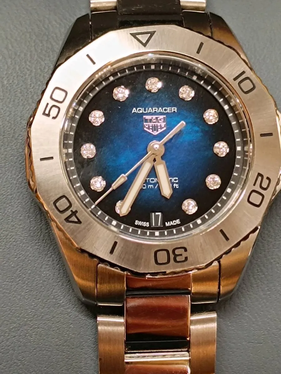 Tag Heuer Aquaracer Automatic Diamond Watch - Image 2