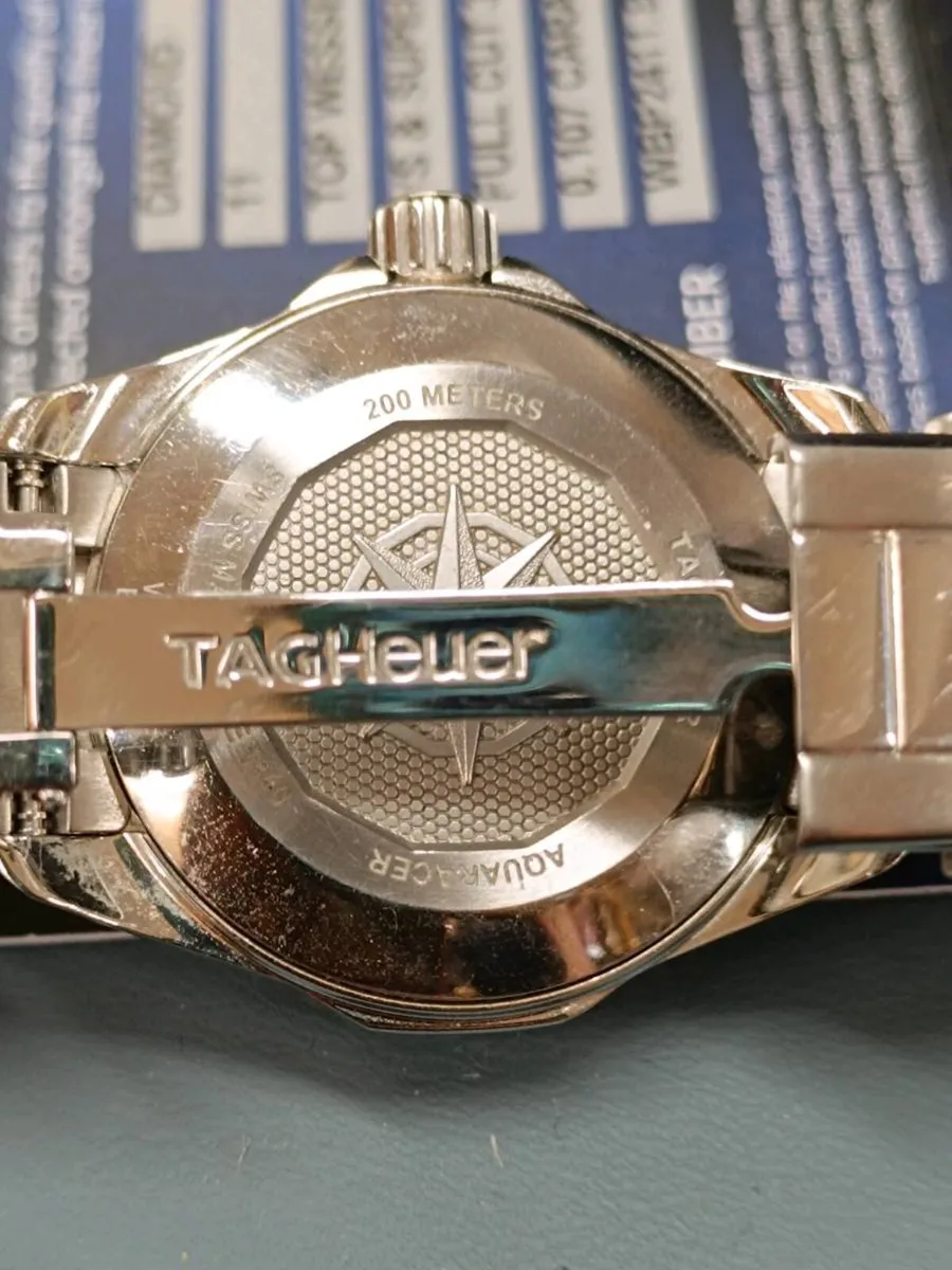 Tag Heuer Aquaracer Automatic Diamond Watch - Image 4