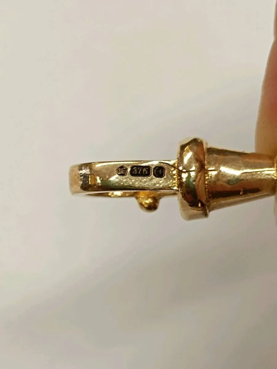 9k Yellow Gold Belcher Bracelet - Image 3